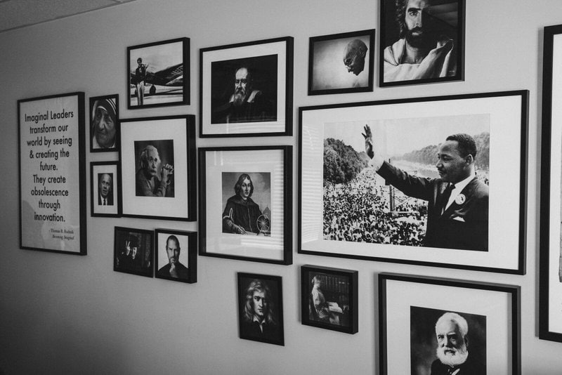 Tom Rudmik's Office - Photo Wall