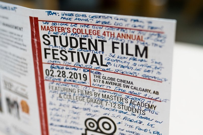 Master's College 4th Annual Student Film Festival